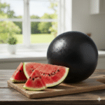Watermelon Black Round Seeds