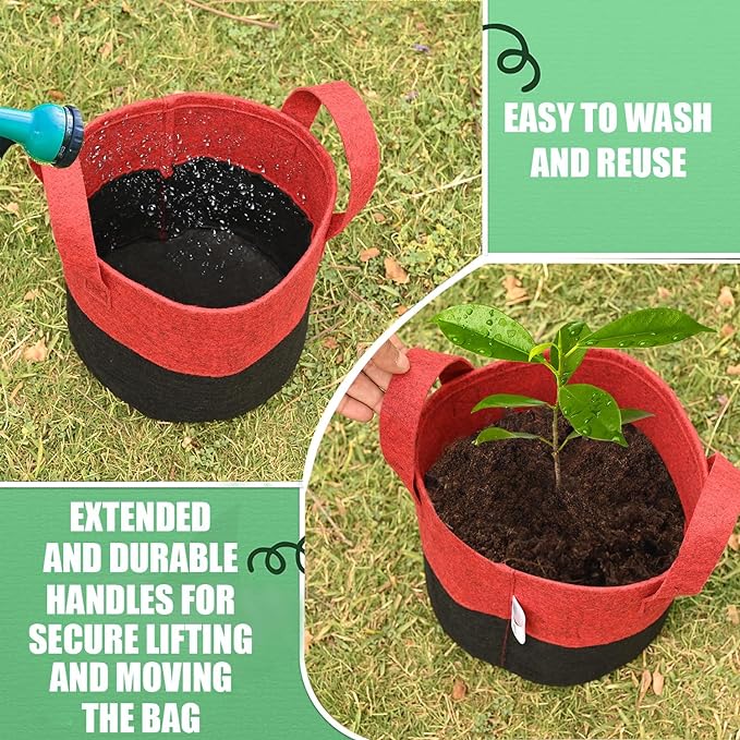 Geotextile grow bags